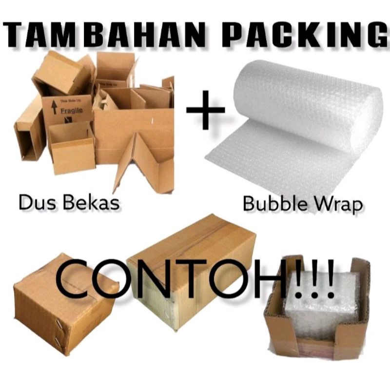 

BUBLE WRAP packing tambahan DUS packing paket