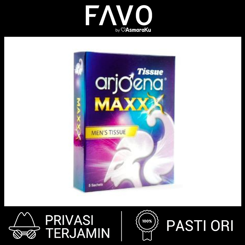 Tisu Magic Arjoena Maxxx Men's - 5 Pcs