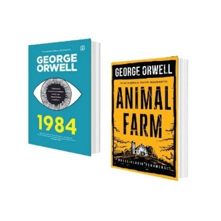 NOVEL 1984 & ANIMAL FARM - George Orwell (Novel)