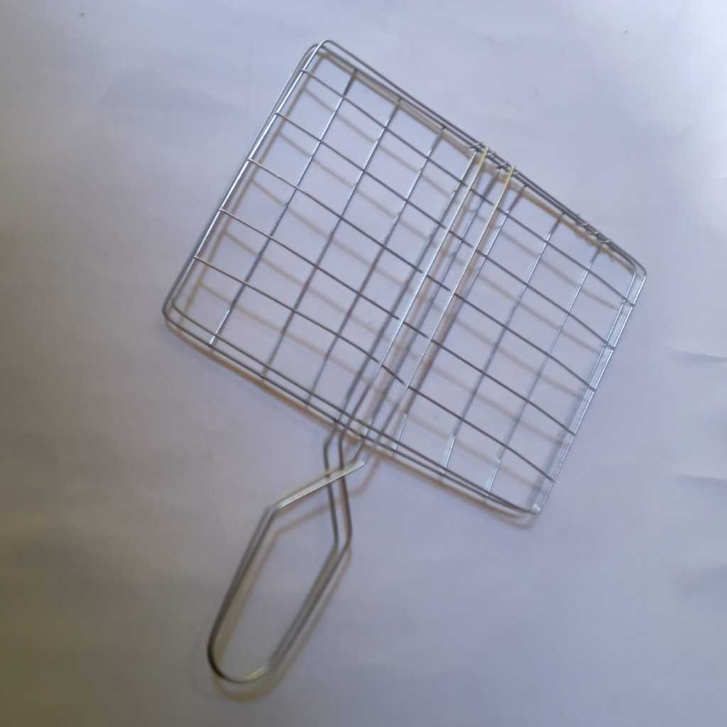 PANGGANGAN IKAN | PANGGANGAN IKAN KECIL | BAKARAN SATE | JEPITAN BBQ | PANGGANGAN STAINLESS KECIL BI