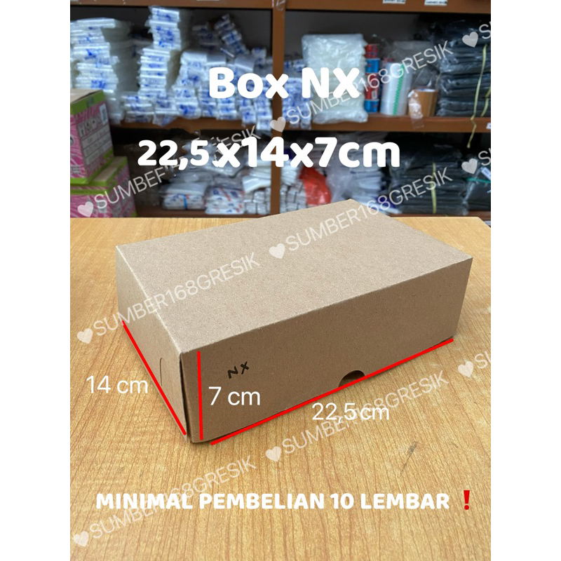 

BOX NX KRAFT | DOS NX KRAFT 22,5x14x7cm