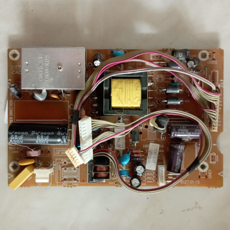 PSU POWER SUPPLY REGURATOR MESIN TV POLYTRON PLD22D110/ PLD 22D110 (PSU PN 22)