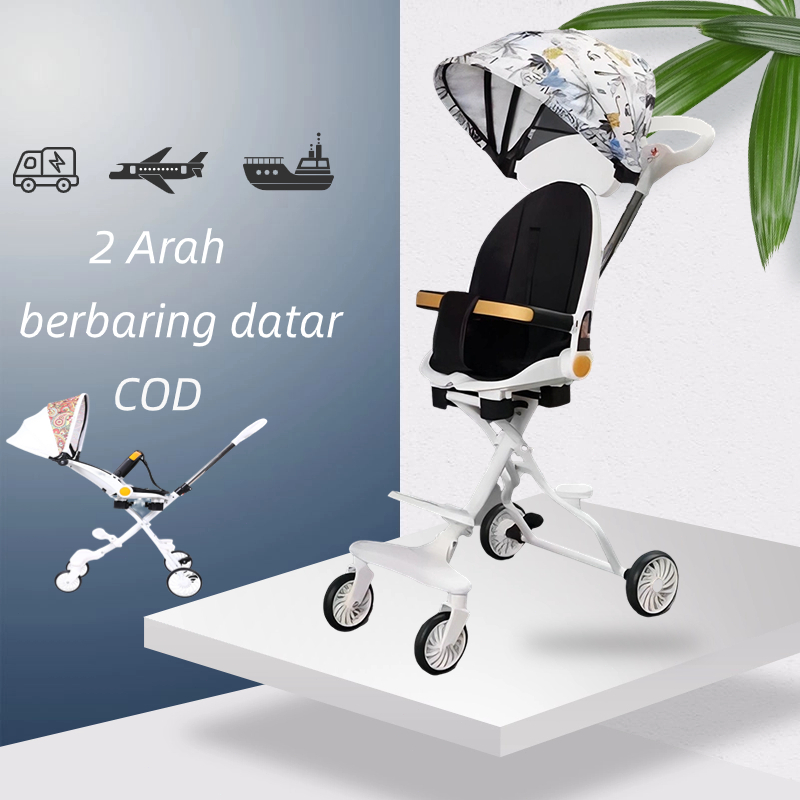 TIIBABY Magic stroller baby sepeda anak 1 tahun to 5 tahun kereta dorong bayi stroller duduk