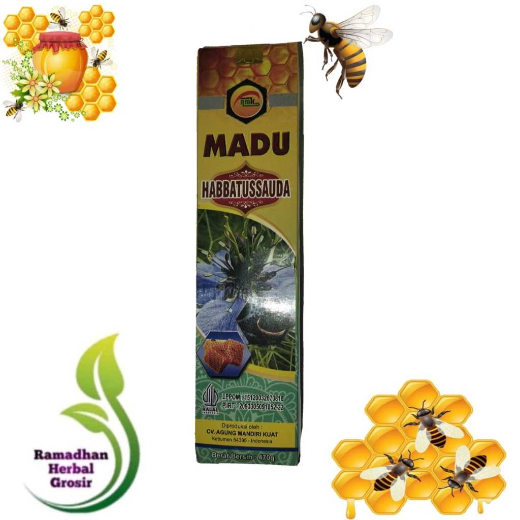

Madu Habbatussauda AMK 470gr Original