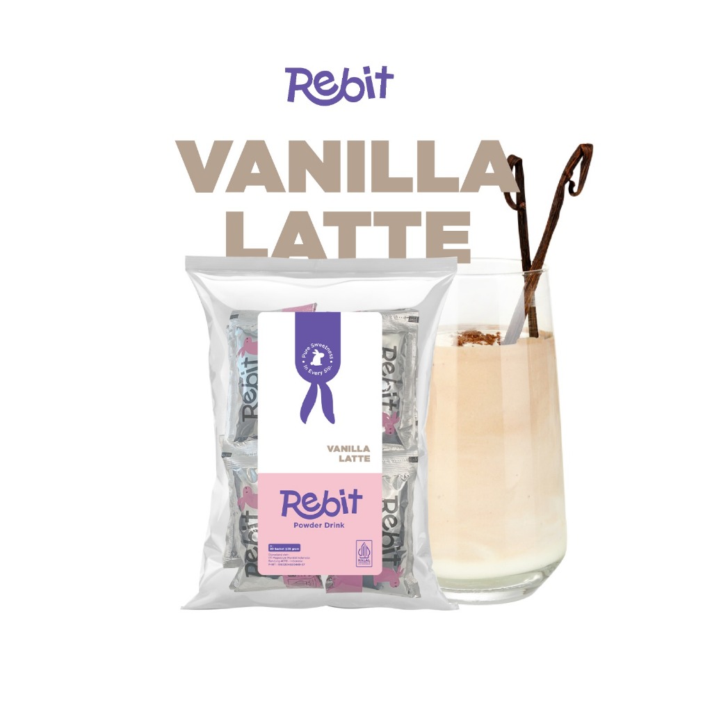

REBIT VANILLA LATTE (20 Sachet/Pack)