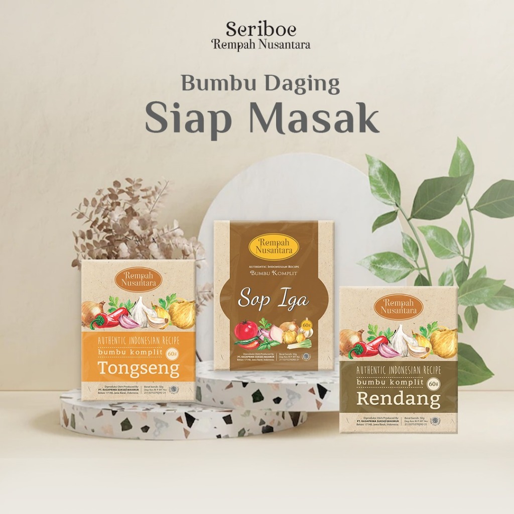 

Bumbu Daging Siap Masak Seriboe Rempah Nusantara