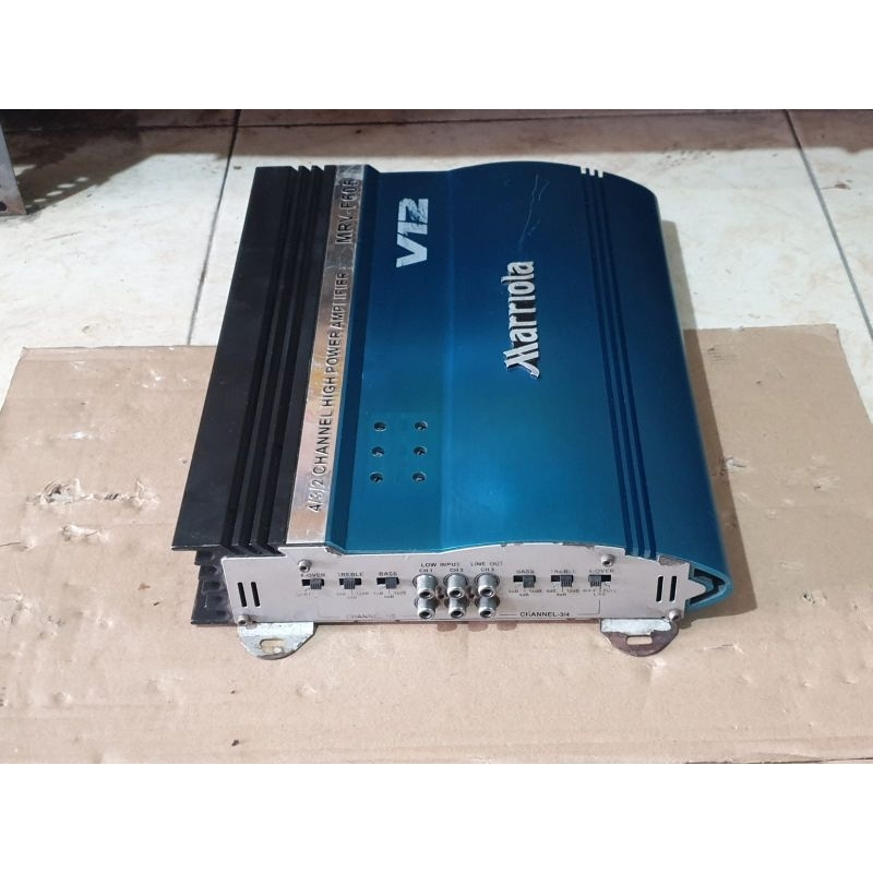 Power amplifier mobil 4channel mosfet marriola MRV 605 v12