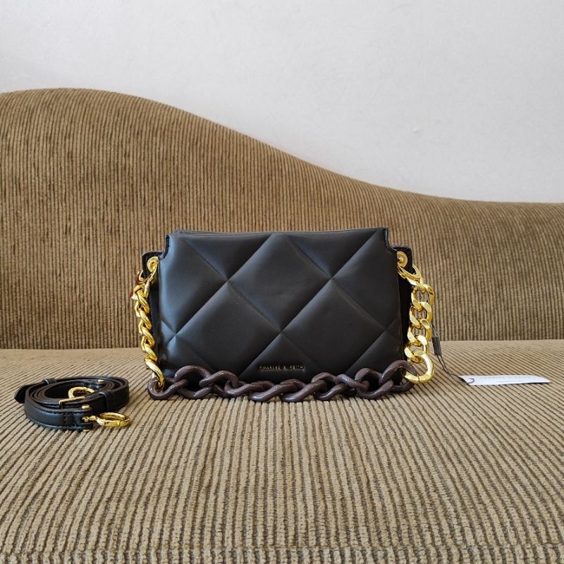 Tas Import CK Rantai Besar Shoulder Bag/Sling Bag