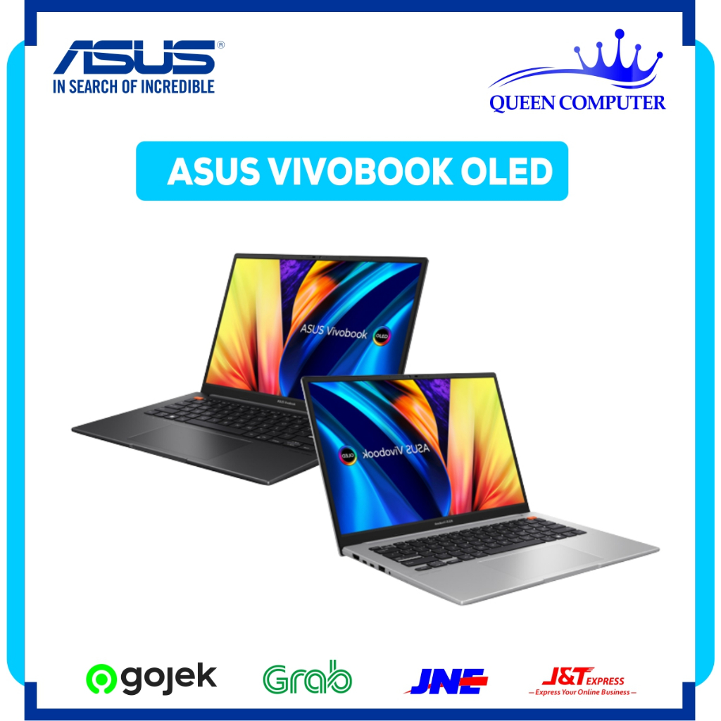 Laptop ASUS Vivobook Core i5 12500H 12GB 512GB W11 OHS 2021 Garansi 2Y