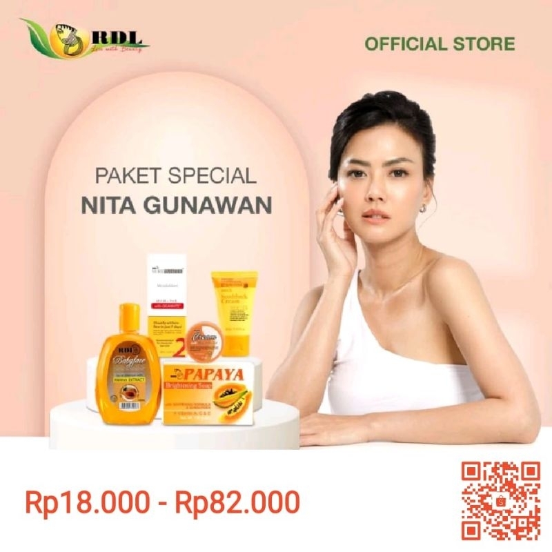 PAKET SKINCARE LENGKAP RDL BABY FACE -PAKET PERAWATAN WAJAH KUSAM DAN GLOWING