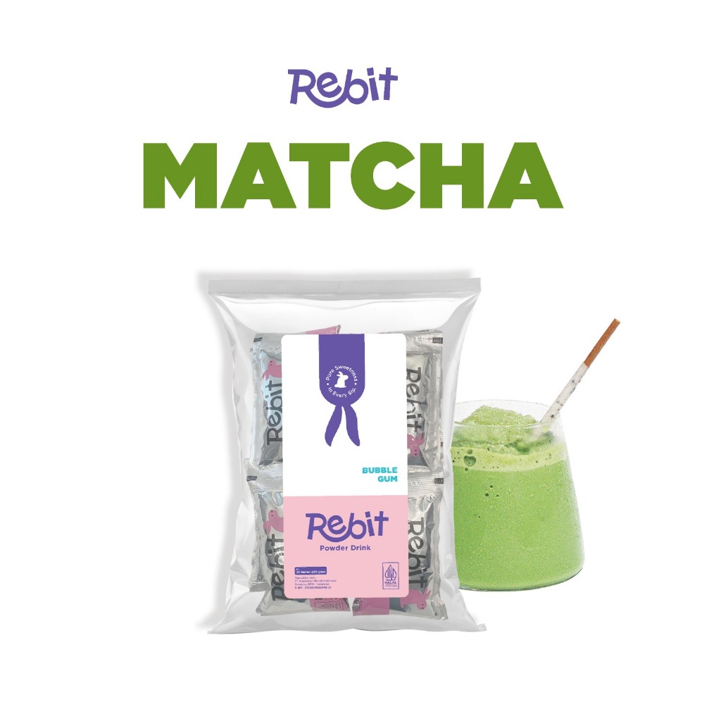 

REBIT MATCHA (20 Sachet/Pack)