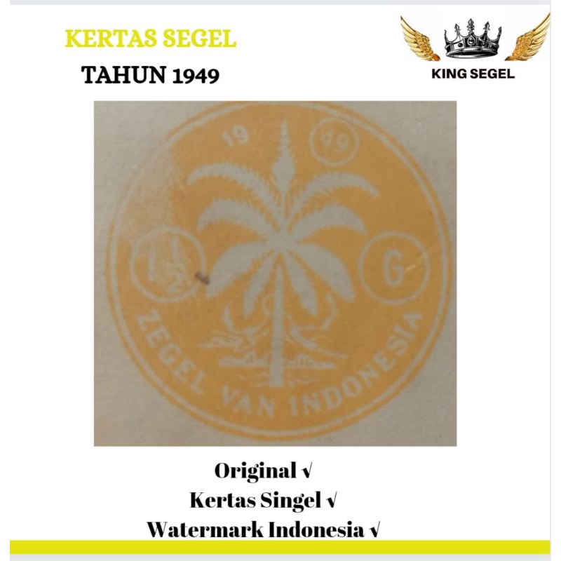 

Segel Tahun 1949 (ZEGEL VAN INDONESIA) Beli 1 Gratis 1