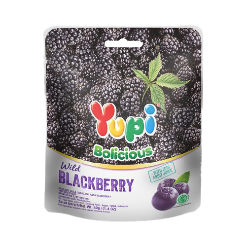 

Yupi Bolicious wild blackberry 40g