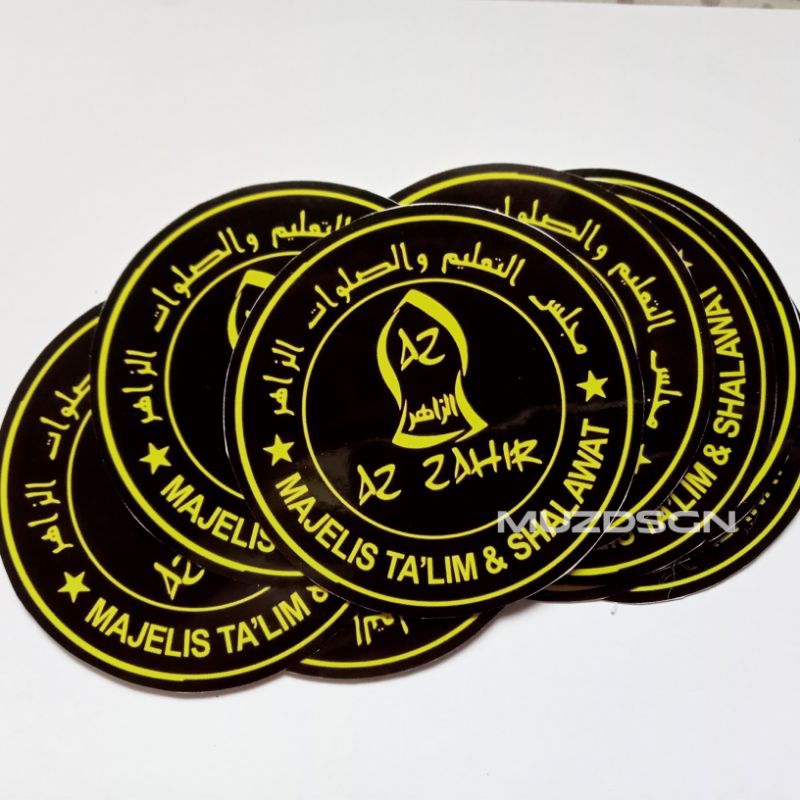 

Stiker az zahir mania, Stiker Logo Az Zahir