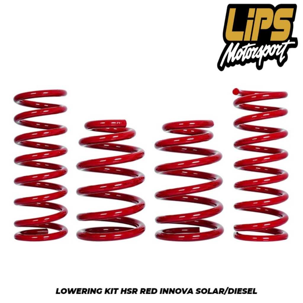 Per mobil innova solar diesel lowering kit hsr red per mobil ceper