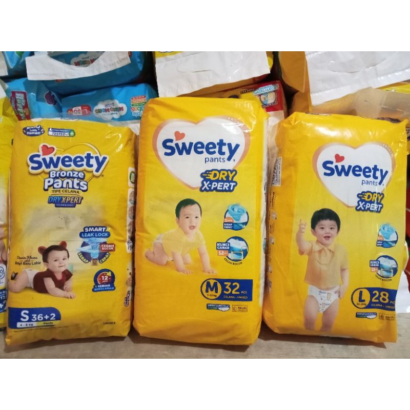 Pampers sweety bronze