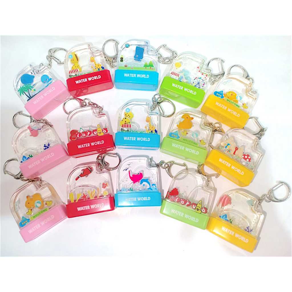 

Custom stamp (stempel anak atau profesi) Gantungan Kunci Water World (WW Ganci) Series 2