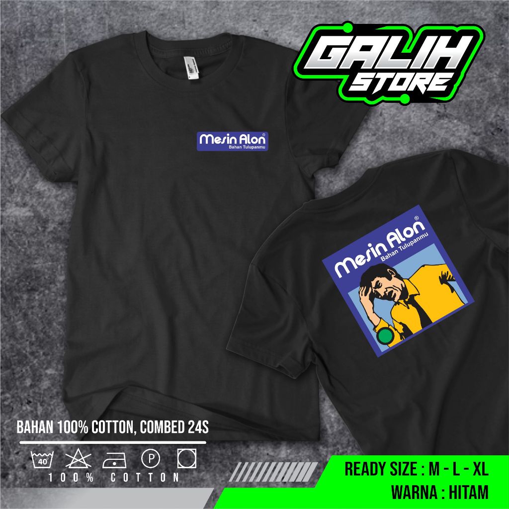 Kaos Oskadon Mesin Alon - Kaos Mesin Jebol