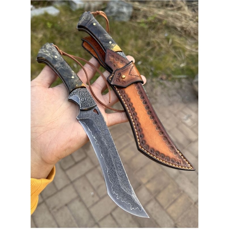 VG10 DAMASCUS STEEL 83 layers Folding knife 60 HRC