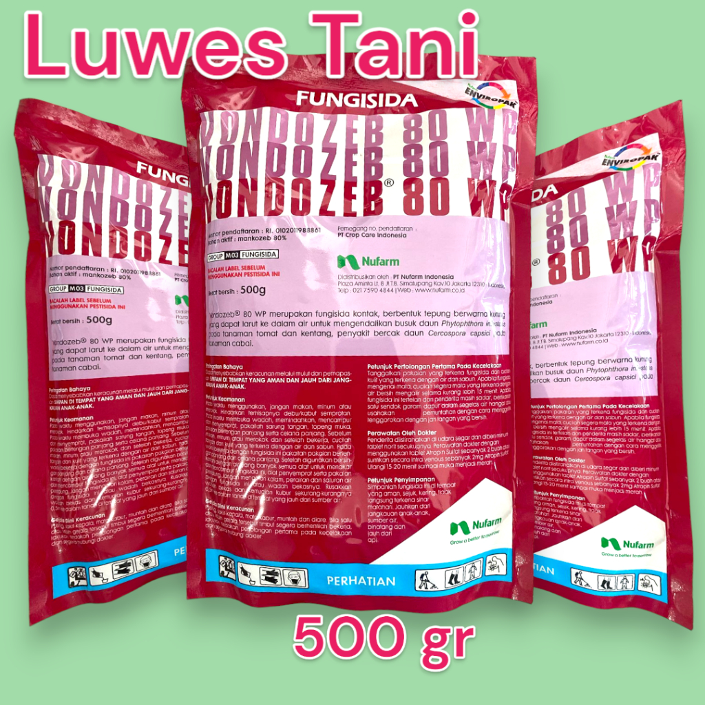 fungisida vondozeb 500grm nufarm mankozeb