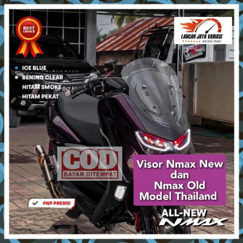 Visor Windshield Standar Bening New Model Thailand Nmax 2020 Windshield Nmax OLD