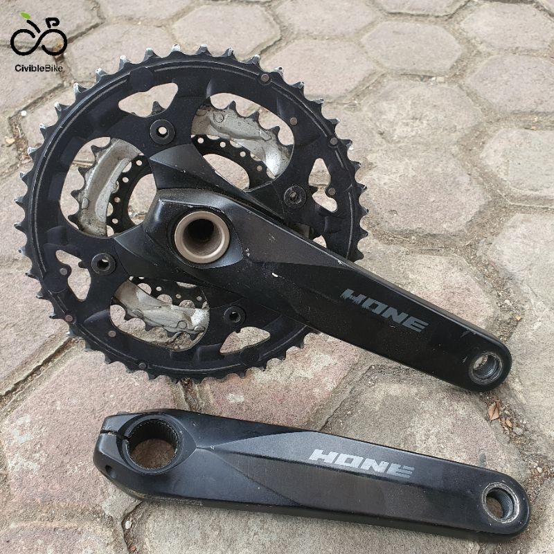 Crank Shimano Hone M600 44-32-24T MTB Touring Gravel Commuter