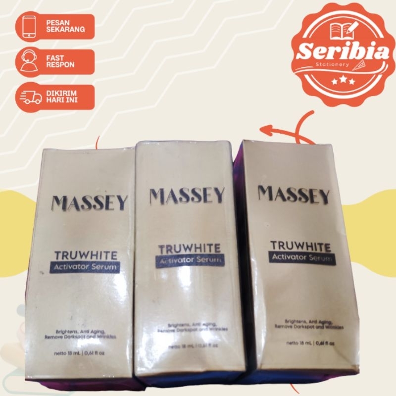 MASSEY TRUWHITE/ MASSEY / SERUM WHITENING/ SERUM WAJAH / SERUM MENCERAHKAN/ SERUM