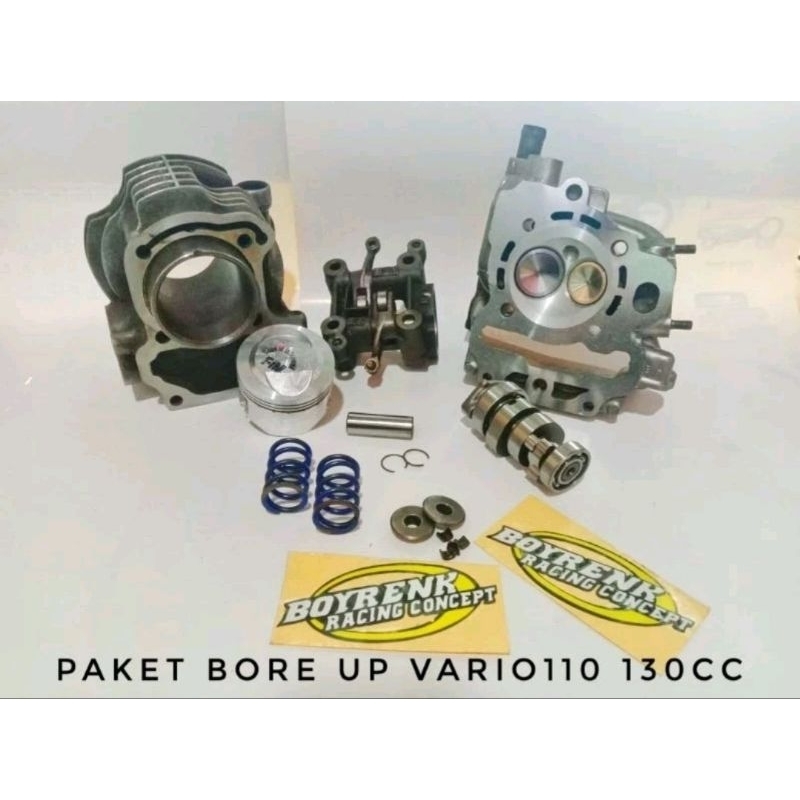 PAKET BORE UP VARIO 110 VARIO KARBU VARIO LAMA 130CC - BOYRENK RACING CONCEPT
