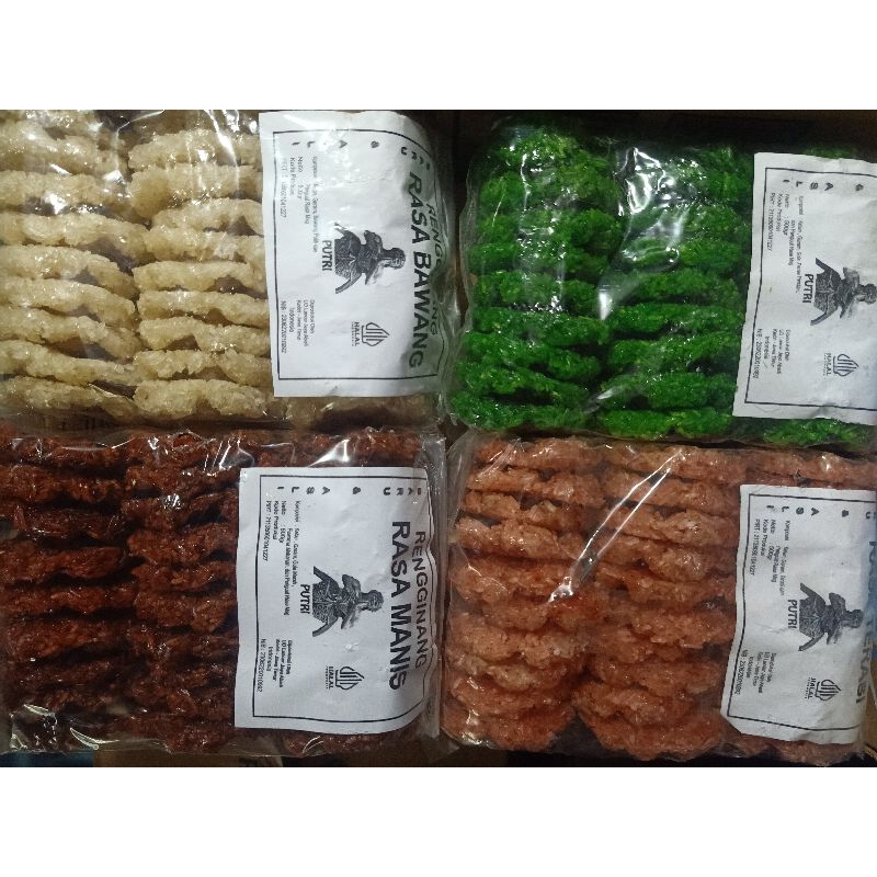 

RENGGINANG CAP PUTRI TERMURAH RASA TERASI,MANIS,KETAN HITAM