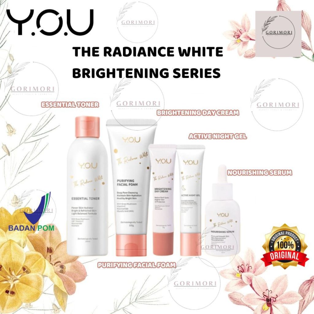 [GORIMORI]YOU THE RADIANCE WHITE BRIGHTENING SERIES - SKINCARE WHITE