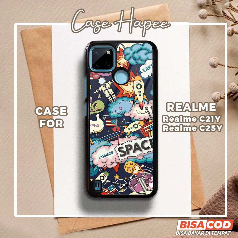 Case Realme C21Y C25Y Casing Realme C21Y C25Y [AST2] Casehapee Case Glossy Case Aesthetic Custom Cas