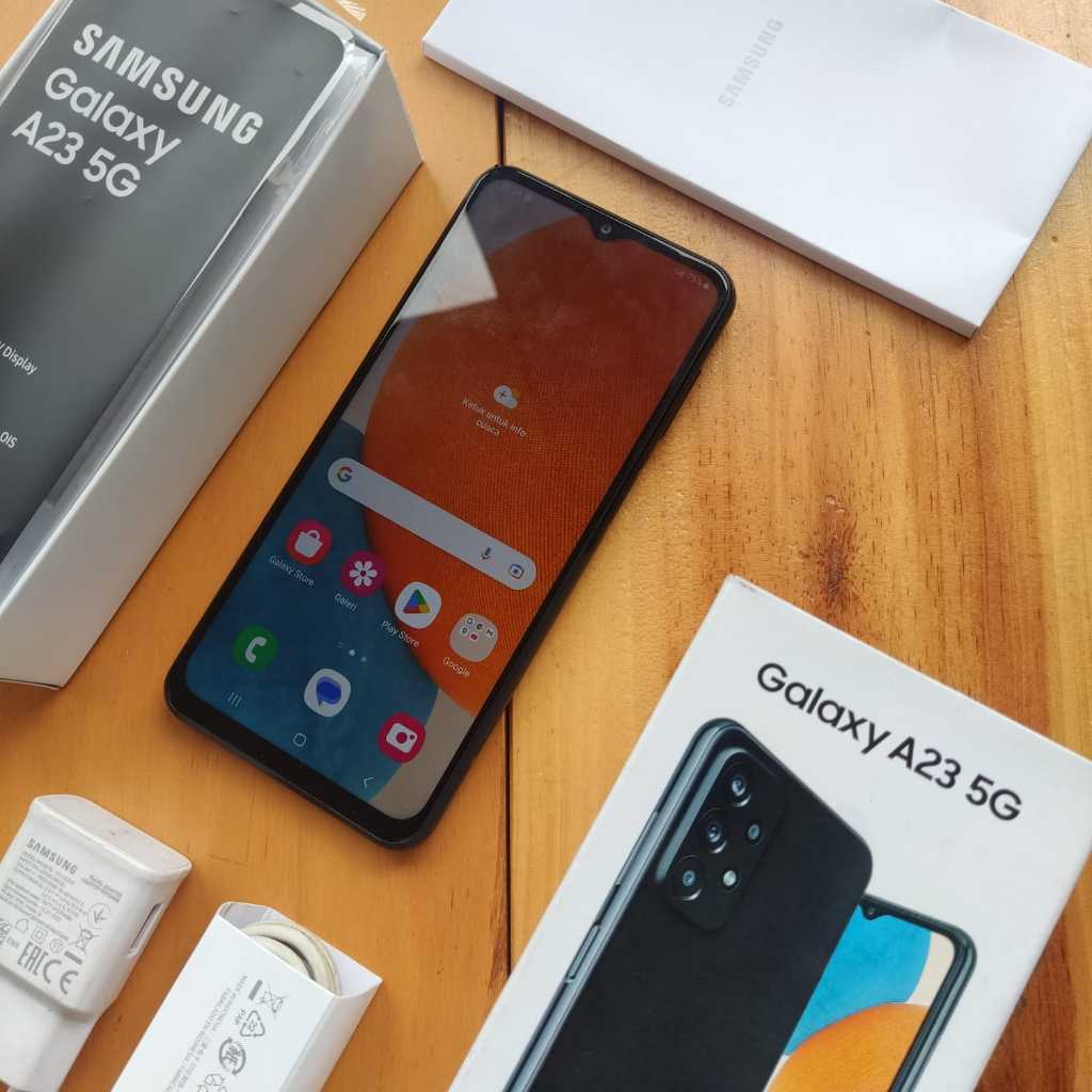 SAMSUNG A23 5G SECOND 6/128GB & 8/128 HANDPHONE SECOND HP SEKEN HP BEKAS HP MURAH