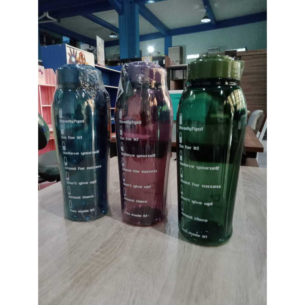 Technoplast Sport Bottle 1 L Botol Minum Olahraga Botol Minum Sepeda Murah Ukuran 1 Liter