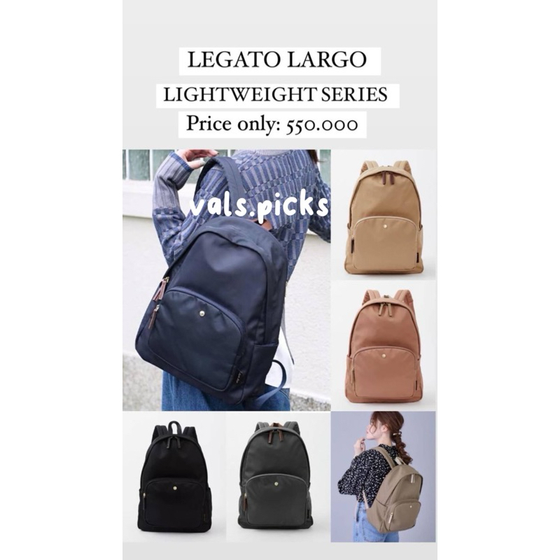 Anello Backpack Original Japan / Jepang