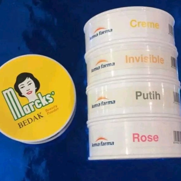 BEDAK MARCKS  BEAUTY POWDER# 40 Gr/ Bedak marcks powder /bedak marcks tabur