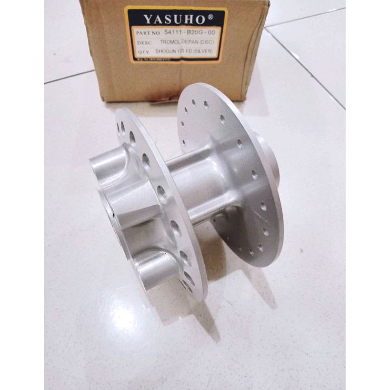 tromol depan Shogun 125 R FD SP ARASHI 125 SILVER