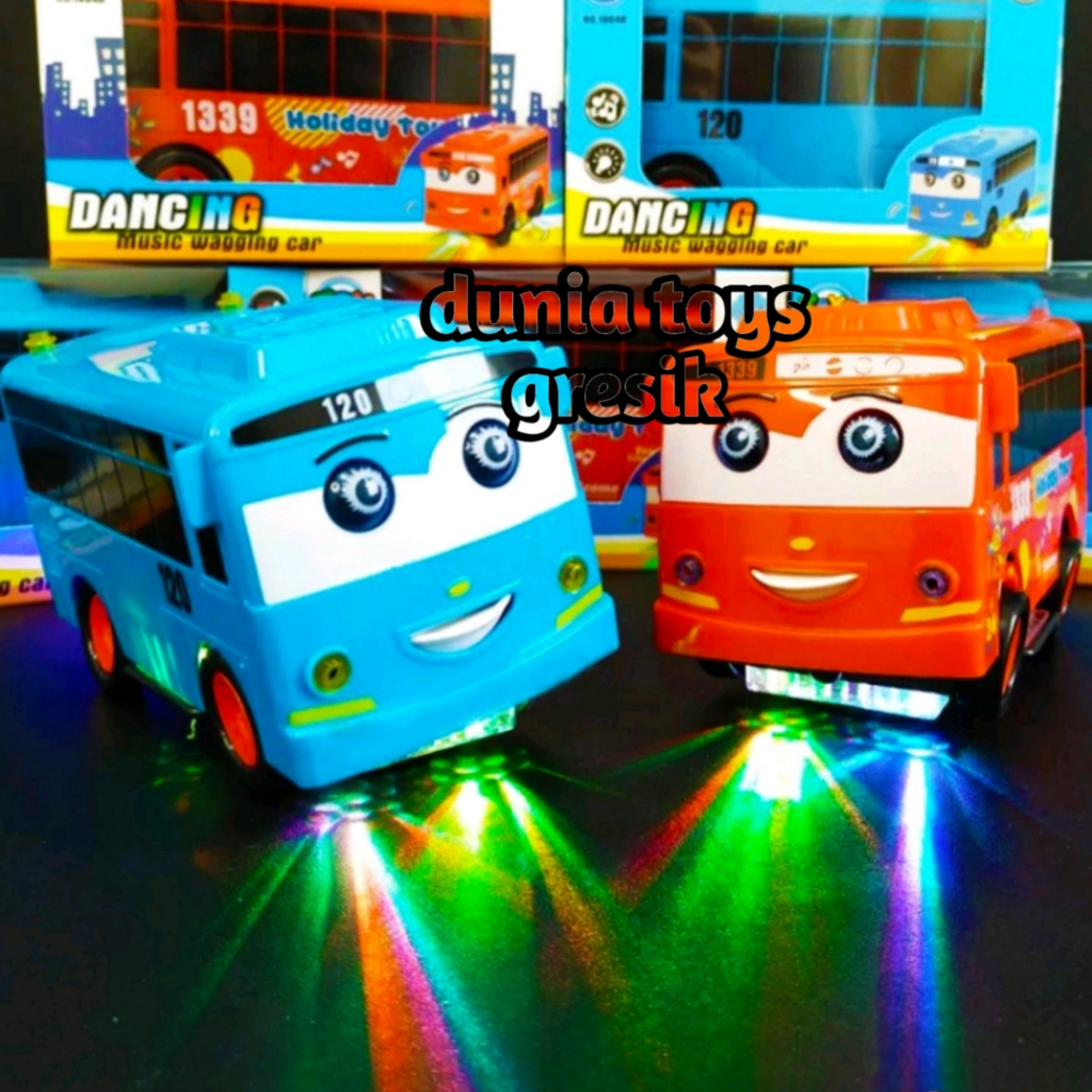 Mainan Truk Oleng 9921A Mainan Tayo Oleng Dancing Robot Mobil Bus Tayo Mainan Anak Bus Tayo Goyang D