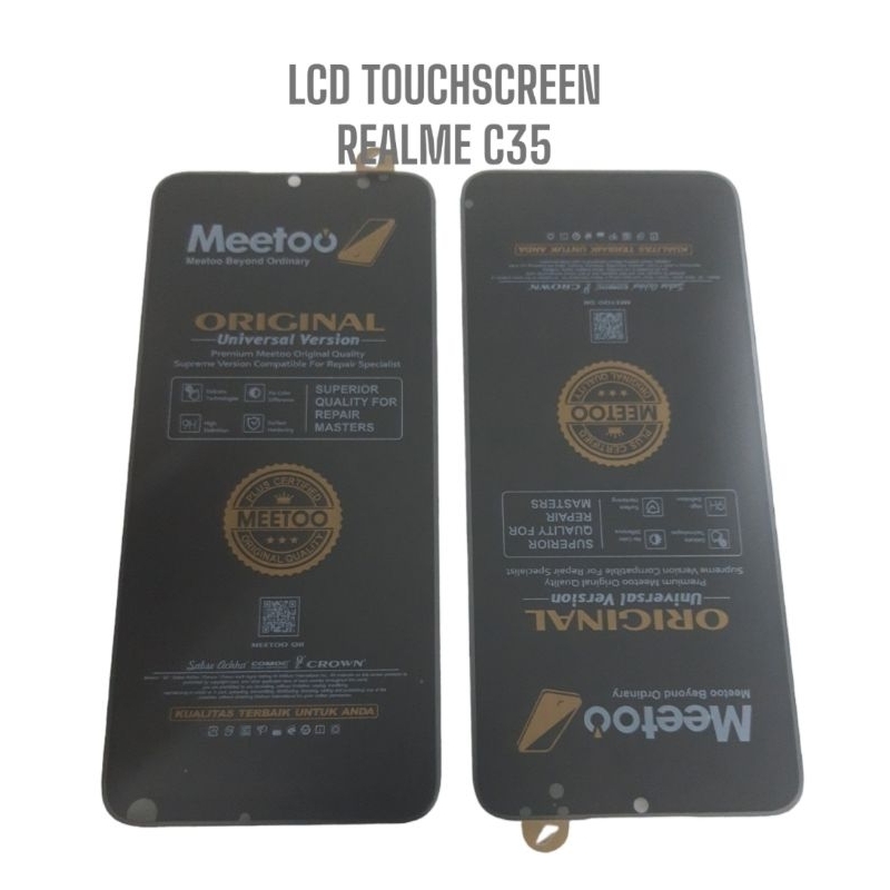 LCD TOUCHSCREEN REALME C35 / NARZO 50A PRIME - LCD TS REALME C35 FULLSET ORIGINAL OEM