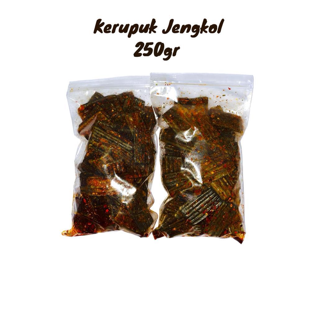 

Kerupuk Jengkol 250gr Pedas Gurih