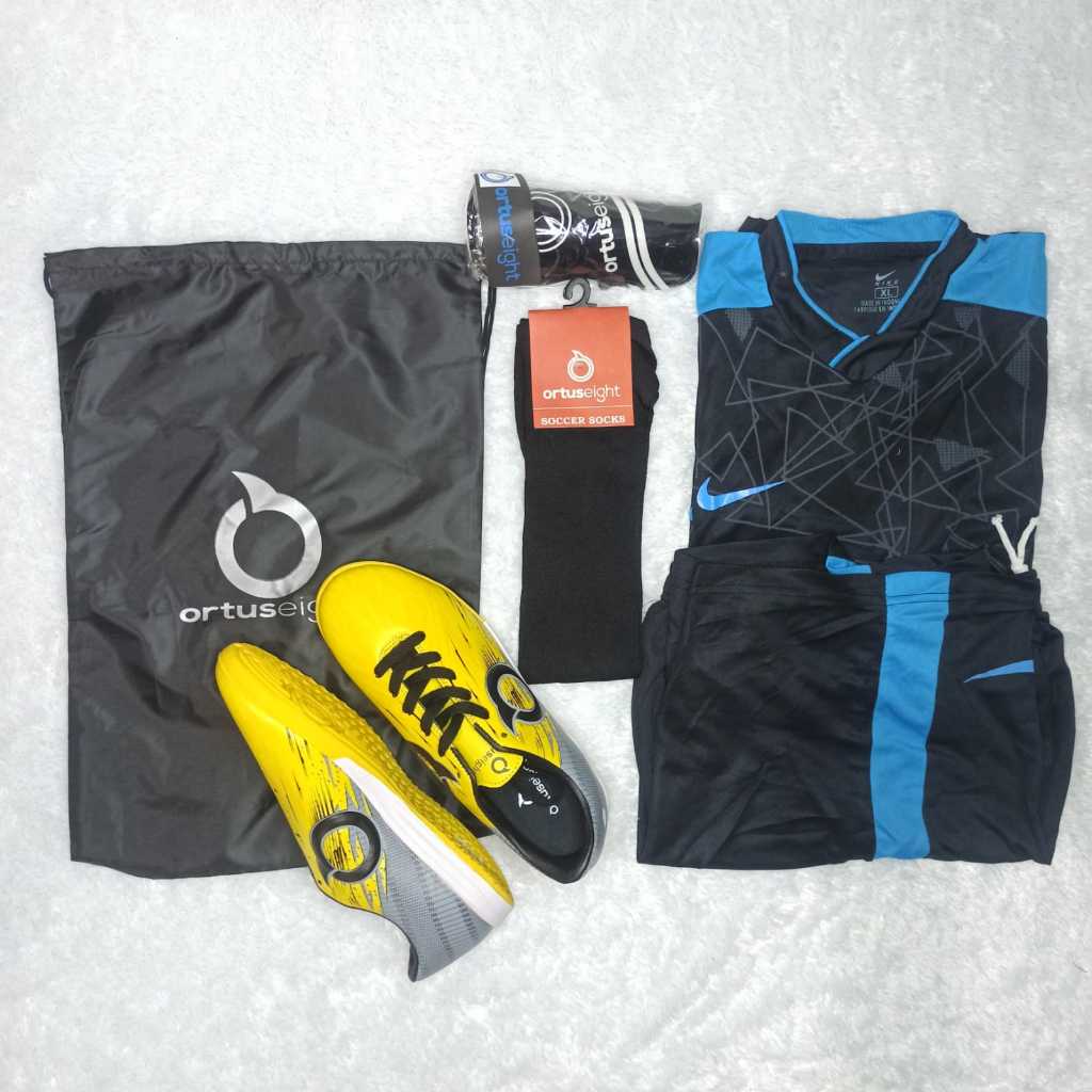 Paket Komplit Jersey Sepatu Futsal Ortus Ortuseight Catalyst Legion Oracle Mystique Jogosala Forte O