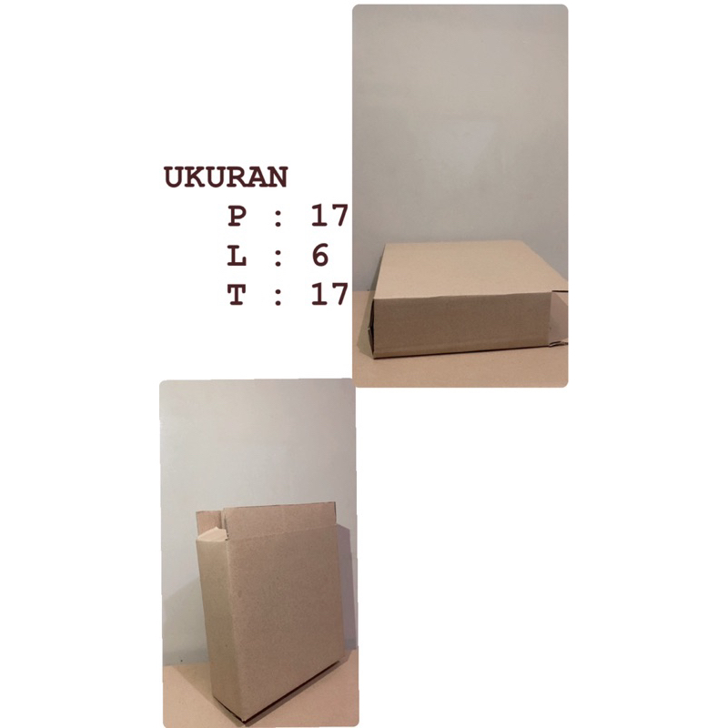 

Kardus Packing Botol Ukuran ( P x L x T ) 17 x 6 x 17