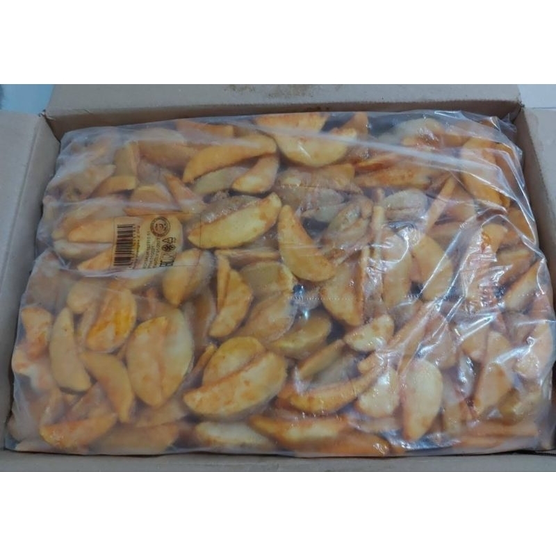 

KENTANG GORENG WEDGES SEASONED BELGIA 2,5KG