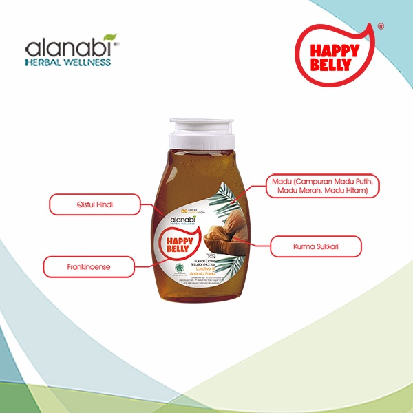 

Alanabi Happy Belly Sukkari Dates Infusion Honey (Laxative & Anemia Food) 300gram