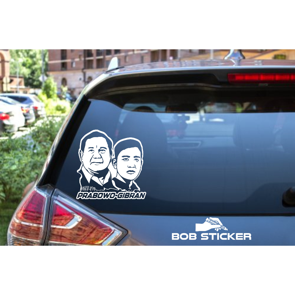 cutting stiker prabowo-gibran presiden 2024