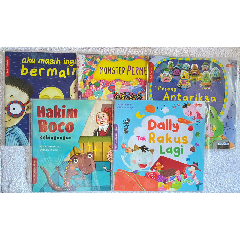[ORIGINAL] Funtastic Gramedia : Seri Lingkungan Hidup - Dally Tak Rakus Lagi - Hakim Boco Kebingunga