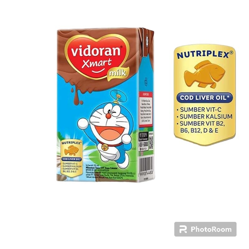 

Vidoran Susu Cair Kids Stroberi/Coklat 115Ml x 8pcs 175ml x 5pcs