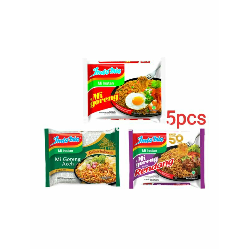 

INDOMIE GORENG MI INSTAN ISI 5 PCS ALL VARIANT