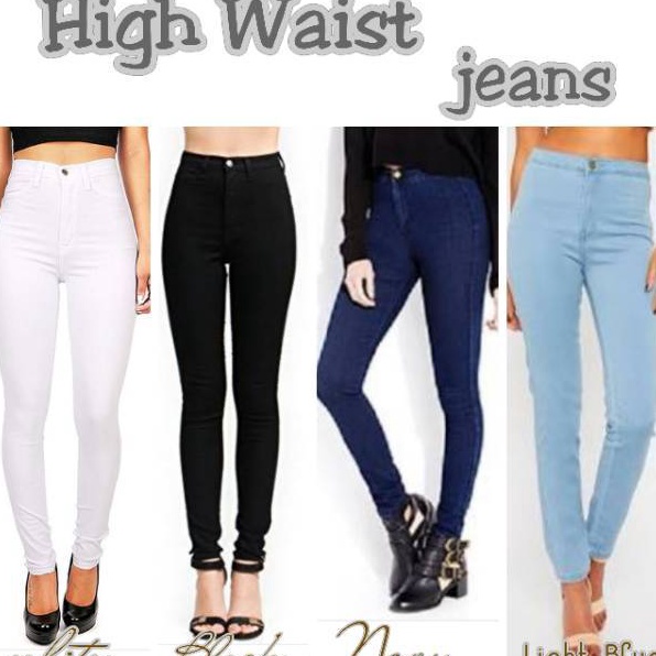 DricoJeans Celana HIGHWAIST pun 1729