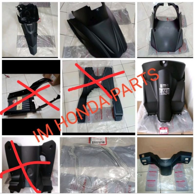 body kasar 6 pcs Honda beat karbu lama original AHM