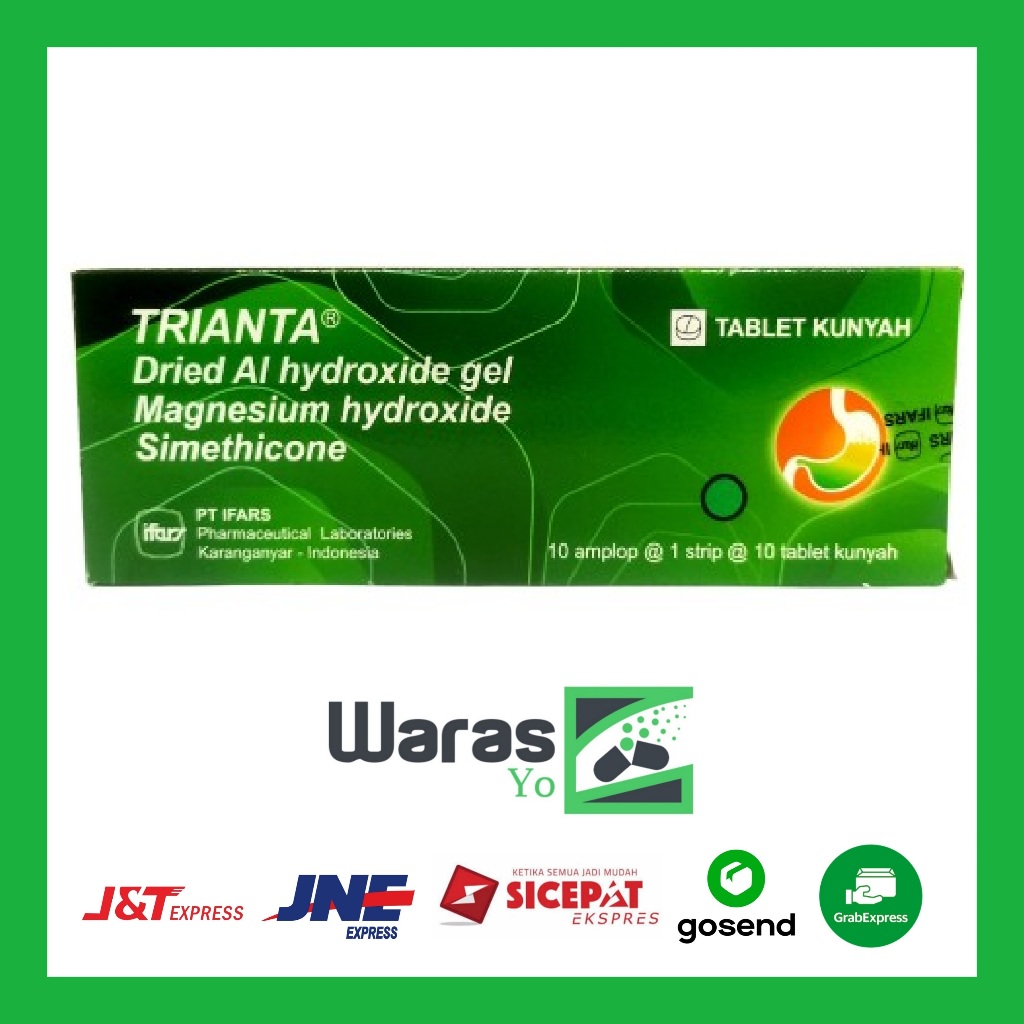 [SW] TRIANTA BOX ISI 100 TABLET / TRIANTA TABLET PER BOX